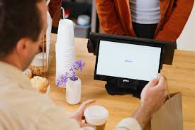 Countertop POS at a cafe